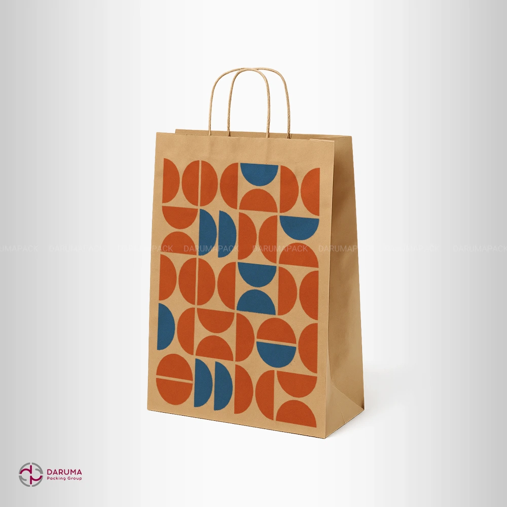 02 خرید پاکت کرافت طرح نیم دایره شلوغ