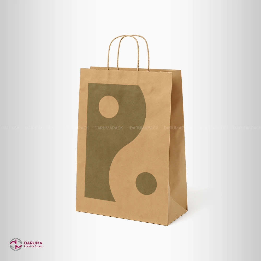 04 خرید پاکت کرافت طرح دار از داروماپک