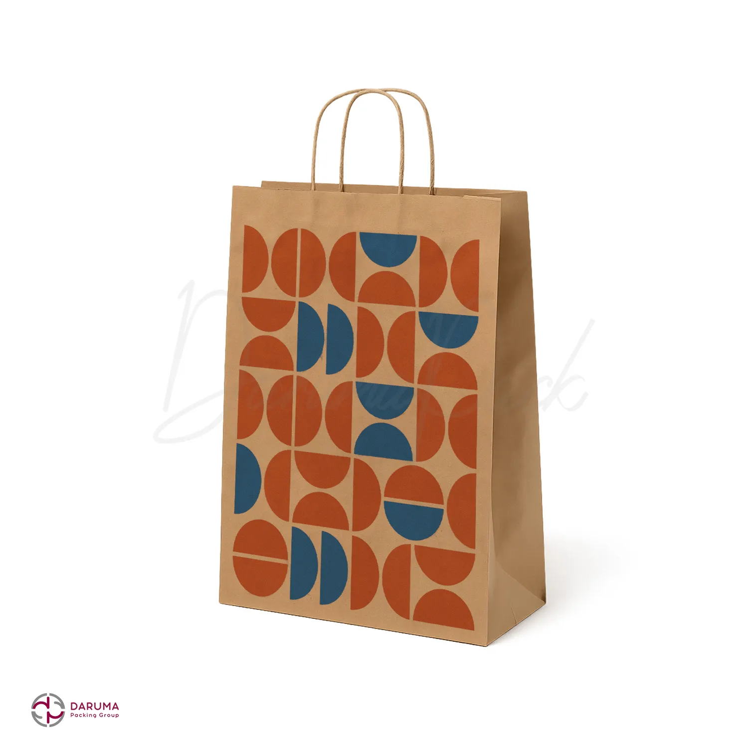 ساک دستی کرافت طرح دار نیم دایره شلوغ ساک دستی کرافت طرح دار نیم دایره شلوغ