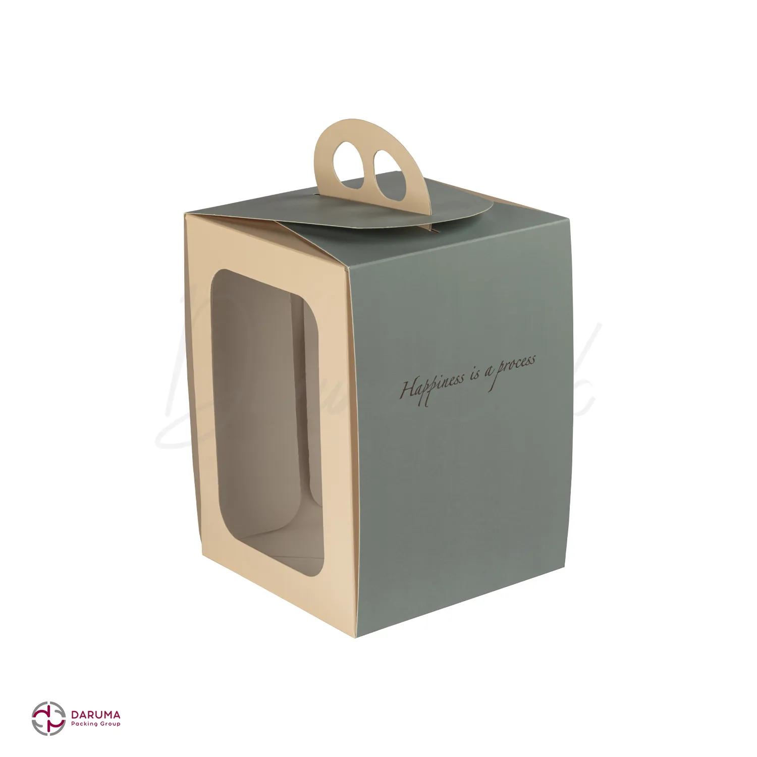 1 (2) جعبه کیک پنجره دار سایز 16